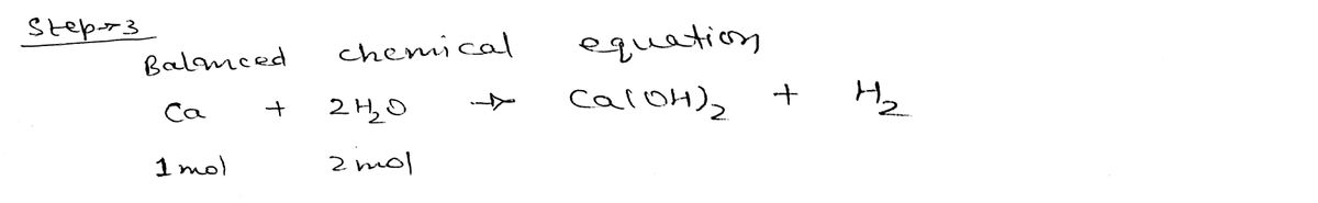 Chemistry homework question answer, step 3, image 1